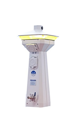 hatteras light power pedestal